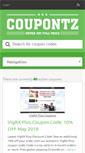 Mobile Screenshot of coupontz.com